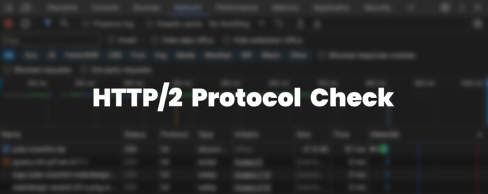 HTTP/2 Protocol Check