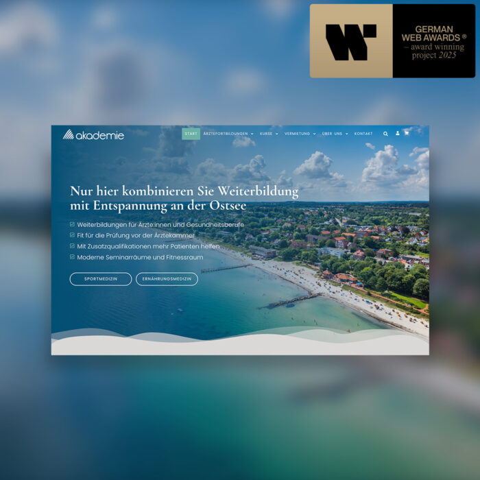 webdesign referenzen akademie dampsoft eckernfoerde webdesign flensburg