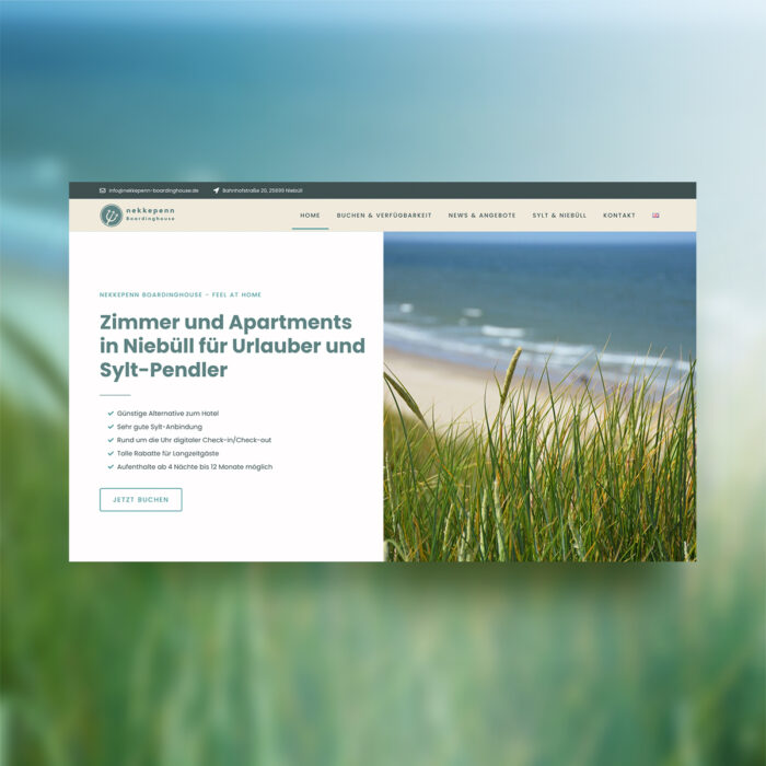 webdesign referenz nekkepenn boardinghouse