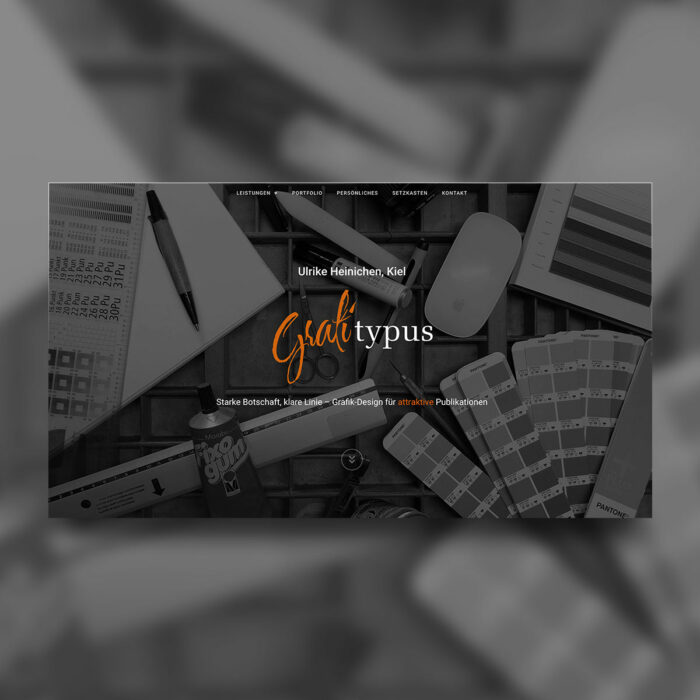 Webdesign Referenz Grafitypus Grafikdesign aus Kiel