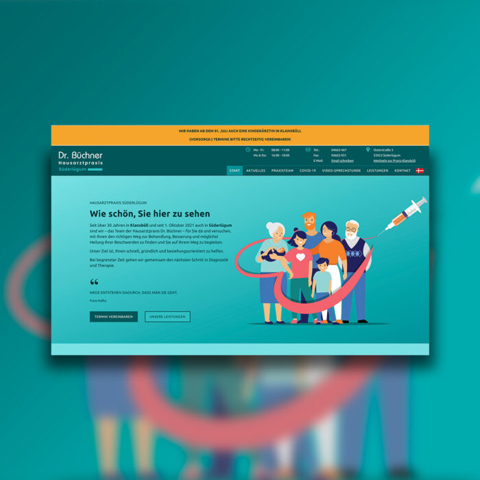 wordpress webdesign für landarzt in Nordfriesland 3