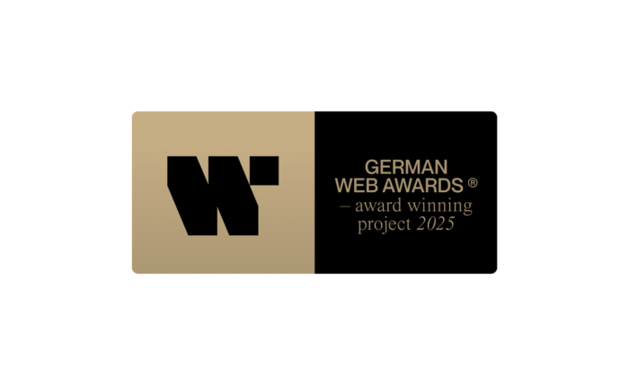 german web awards - award winning project 2025